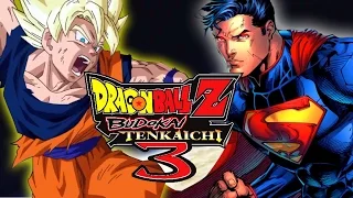 Goku vs Superman DBZ Budokai Tenkaichi 3 Mod