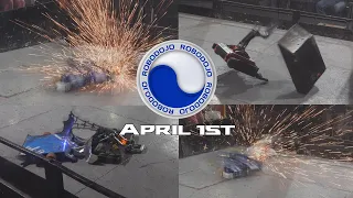 Robodojo April 1st 2023 #robotwars #battlebots #robotics