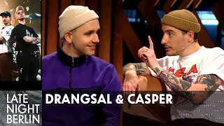 Gute Laune-Manager Drangsal über Caspers Hochzeit | Casper und Drangsal im Talk | Late Night Berlin