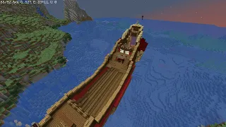 Minecraft Queen Anne's Revenge Project Part 1 (Complete Schematic in Description)