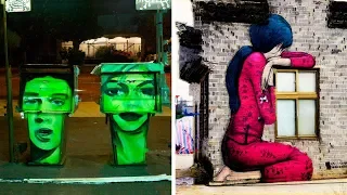 Großartige Graffiti-Kunst die dich zum Staunen bringen wird