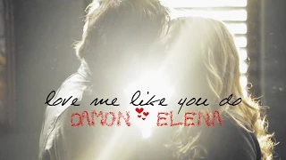 Damon & Elena - Love Me Like You Do [+6x12] (800+ subs!!)