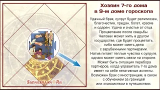 Хозяин 7-го дома в 9-м доме гороскопа - презентация Ильмиры