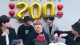 Sunoo's Birthday bus but Sunghoon is not informed ENHYPEN vlive eng sub