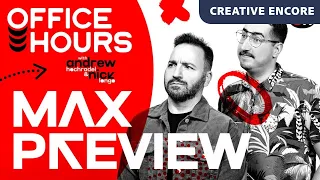 Creative Encore: Adobe MAX Preview | Office Hours