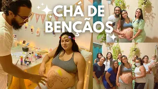 ganhei um chá surpresa de bençãos e despedida da barriga