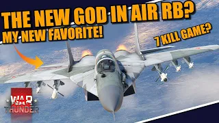 War Thunder - MiG-29SMT gameplay in AIR RB! BVR GOD? ALREADY great now EVEN BETTER!