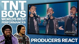 PRODUCERS REACT - TNT Boys Worlds Best Reaction