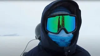 Amherst College Professor Nicholas Holschuh in Antarctica