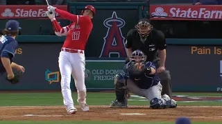 Shohei Ohtani Hits His 10th Home Run! Tied For MLB Lead | Angels vs. Rays (May 6, 2021)