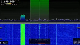 USA MW DX - ID from WPTX 1690 - Lexington Park Maryland USA - 1kw - 0550 hrs - 17th Feb 2019