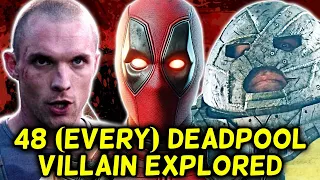 48 (Every) Pyschotic And Maniacal Deadpool Villains - Backstories, Powers And Personalites Explored