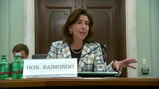 Thune Questions Secretary of the Department of Commerce Gina Raimondo