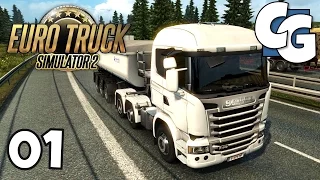 Euro Truck Simulator 2 - Ep. 1 - Starting out in Luxembourg