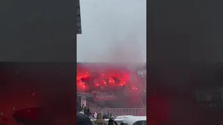 1. FC Nürnberg fans in Prague