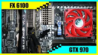 FX 6100 + GTX 970 Gaming PC in 2022 | Tested in 7 Games