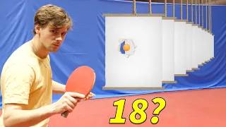 How Many Layers of Paper Stops a Ping Pong Ball?
