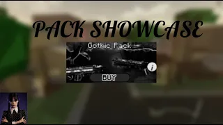 NEW! ⭐  DA HOOD GOTHIC PACK SHOWCASE 🖤