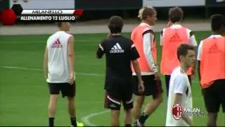 Milanello Allenamento 12-07-2014 Part 1