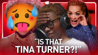 Coach Rita Ora IN TEARS after seeing TINA TURNER impersonator on The Voice | REACTION!!!