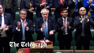 MPs give standing ovation to Ukrainian ambassador at PMQs