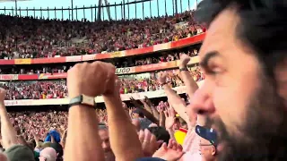 Scenes As Declan Rice Scores His First Goal For Arsenal v Man Utd 3/9/23