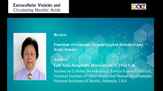 [EVCNA] Function of exosomes in neurological disorders and brain tumors