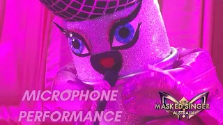 Microphone sings "Say Something" by A Great Big World | The Masked Singer AU Season 4