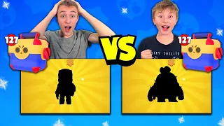 KO ĆE DOBITI VIŠE BRAWLERA?! BITKA OTVARANJA BOXOVA PROTIV MLAĐEG BRATA U BRAWL STARS