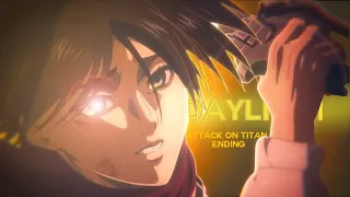 ATTACK ON TITAN ENDING - DAYLIGHT - 'EDIT/AMV"