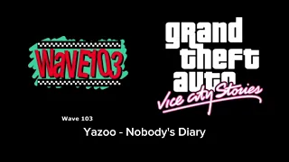 GTA Vice City Stories - Wave 103 15. Yazoo - Nobody's Diary