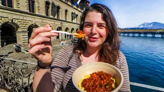 The ULTIMATE SWISS FOOD TOUR In Lucerne Switzerland