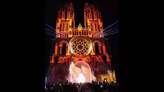 Projection mapping by artist Jeremie Bellot
