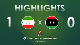 HIGHLIGHTS | Total AFCON Qualifiers 2021 | Round 4 - Group J: Equatorial Guinea 1-0 Libya