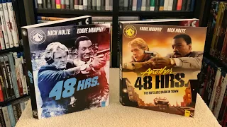 48 Hrs. / Another 48 Hrs. BLU RAY REVIEW + Unboxing / Menus | 4K Remastered