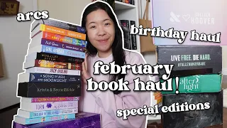 Another BIG Book Haul! (birthday haul, all the romance arcs + more special editions) | February 2024