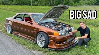 I blew up the jzx100 chaser... :(