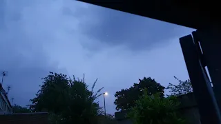 Wensday 12th August thunderstorm