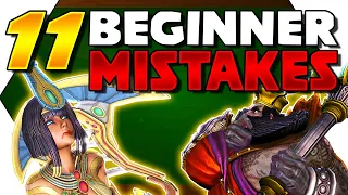 SMITE 11 Beginner Mistakes & How To Fix Them!
