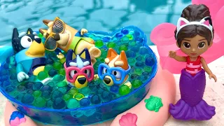 Water Park - Bluey toys pretend play
