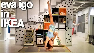 Eva Igo BUSTED in IKEA for 10 Minute Photo Challenge (World of Dance)