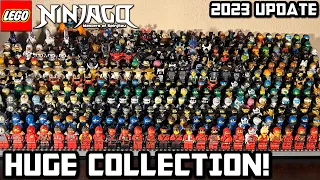 My ENTIRE LEGO Ninjago Minifigure Collection! 🐉 500+ Minifigs! (2023 Update)