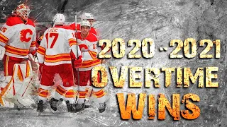 Calgary Flames Overtime Wins - 2020/2021 Season