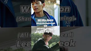 Wi Ha Joon (Shark The Beginning) vs Su Hyeok (All Of Us Are Dead)