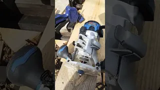 making #shiplap with #router pine board #short