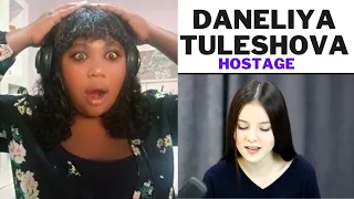 FIRST TIME HEARING | DANELIYA TULESHOVA - HOSTAGE (BILLIE EILISH COVER) REACTION