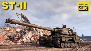 World of Tanks 7 Kills 9,6k damage ST-II | 4K Video | - My battle My rules