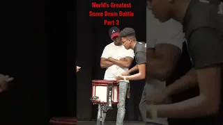 World's Greatest Snare Drum Battle Part 3