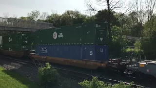 NS 1067 Reading trailing moving EB on NS 22M
