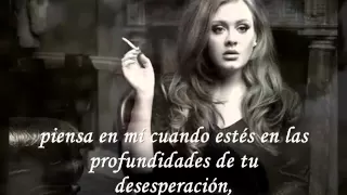 Adele - Rolling in the deep Sub español